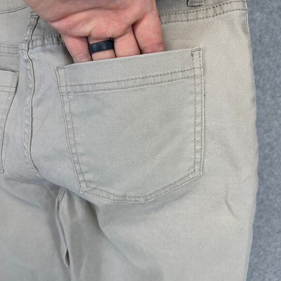 DG2 By Diane Gilman Pants Women Size 6 Ramie Blend Elastic Ankle Stretch Ankle - Picture 7 of 13